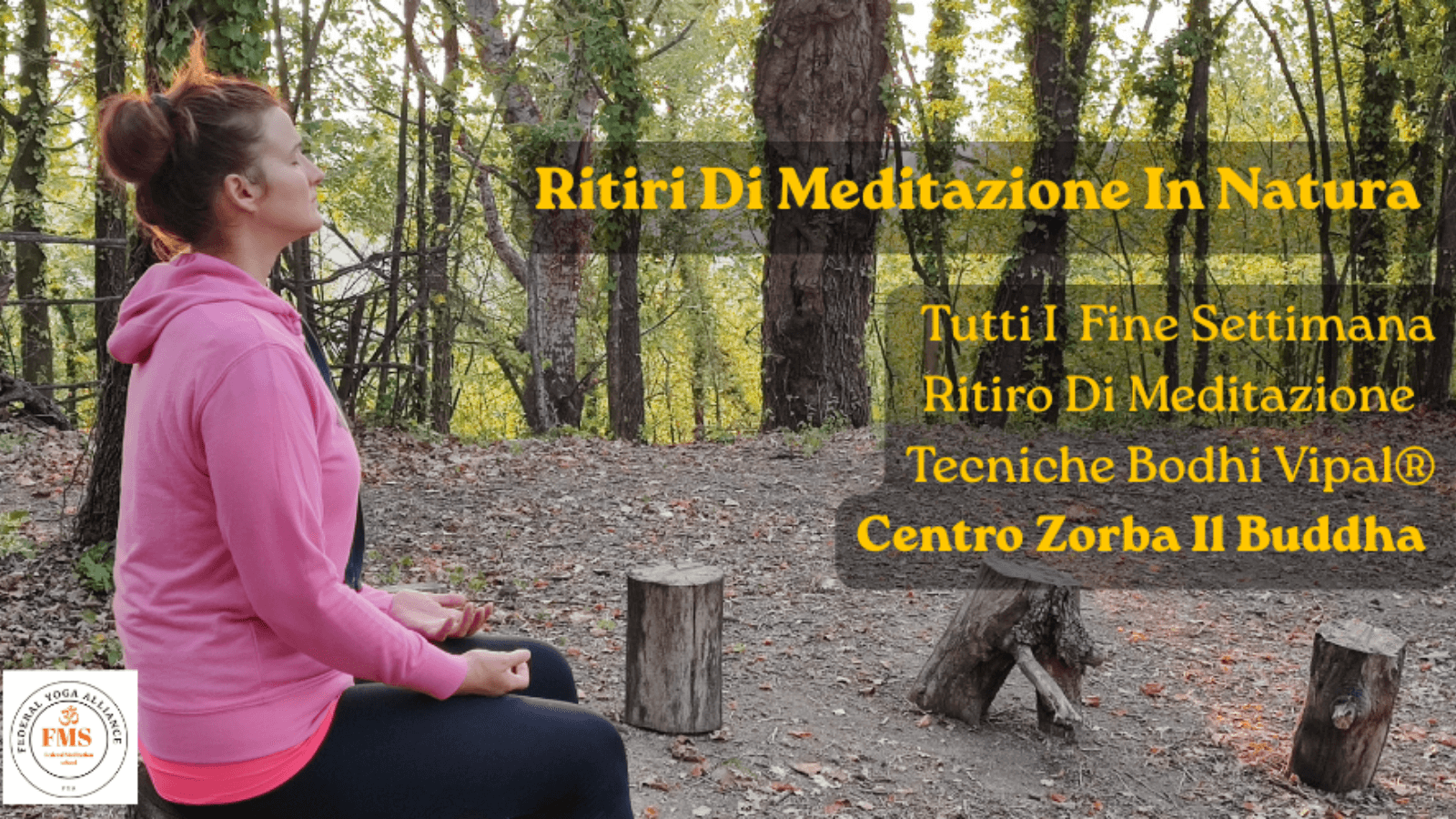 A Scelta 1 O 2 Giorni Ritiro Di Meditazione Nel Bosco Contatto E Autoguarigione - Tecniche Bodhi Vipal®