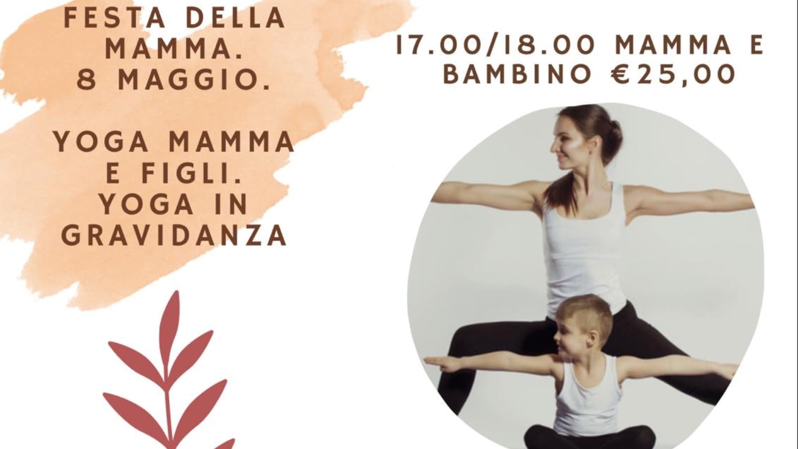 Yoga per le mamme nella stanza del sale