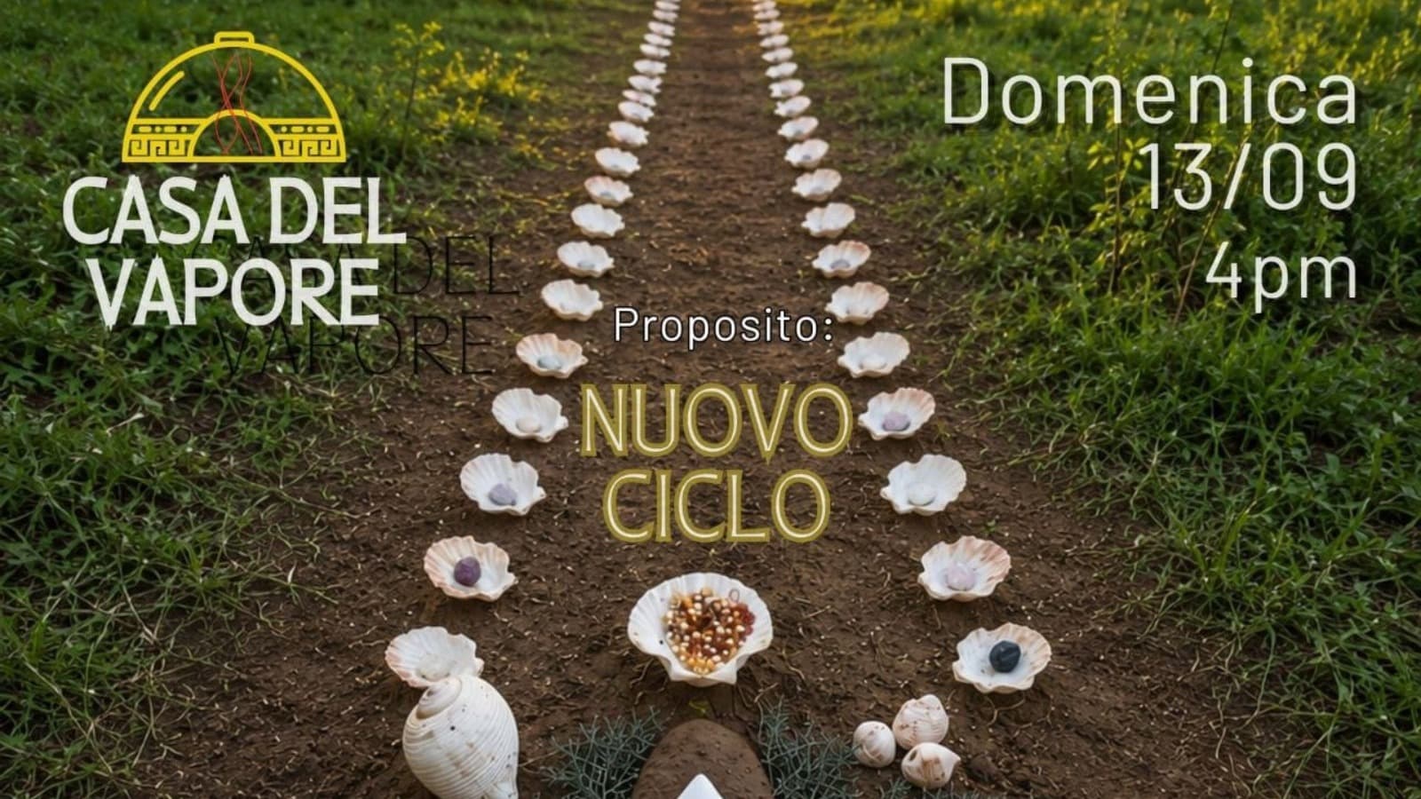 🔥Temazcal ~ Casa del Vapore💧 "Chiusura dell'estate · Apertura di un nuovo ciclo"