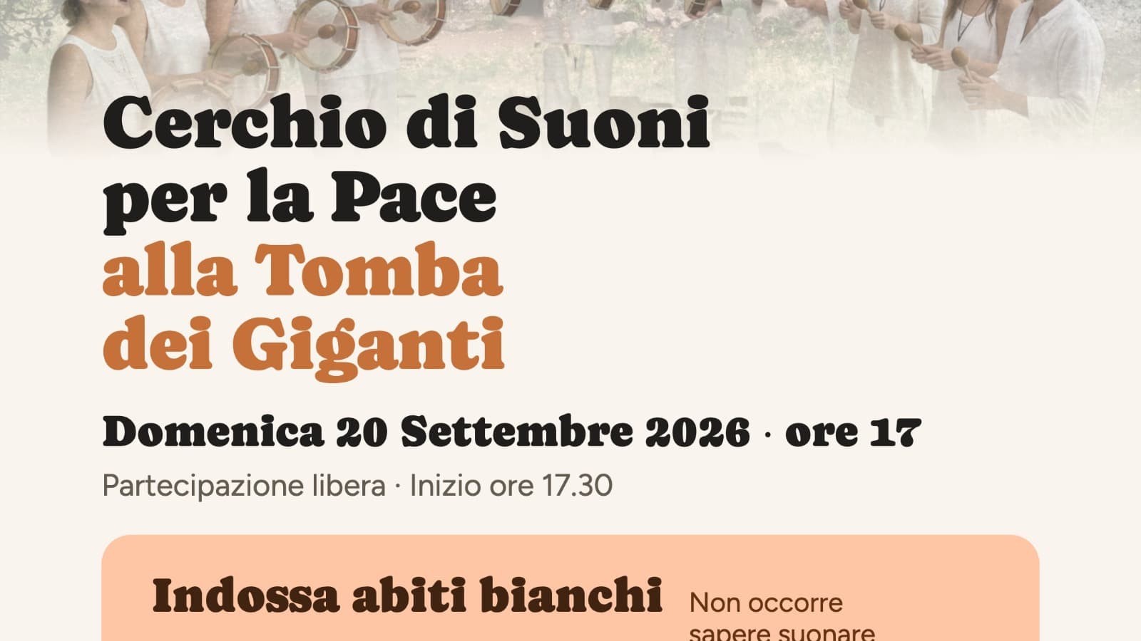 Cerchio di Suoni per la Pace
