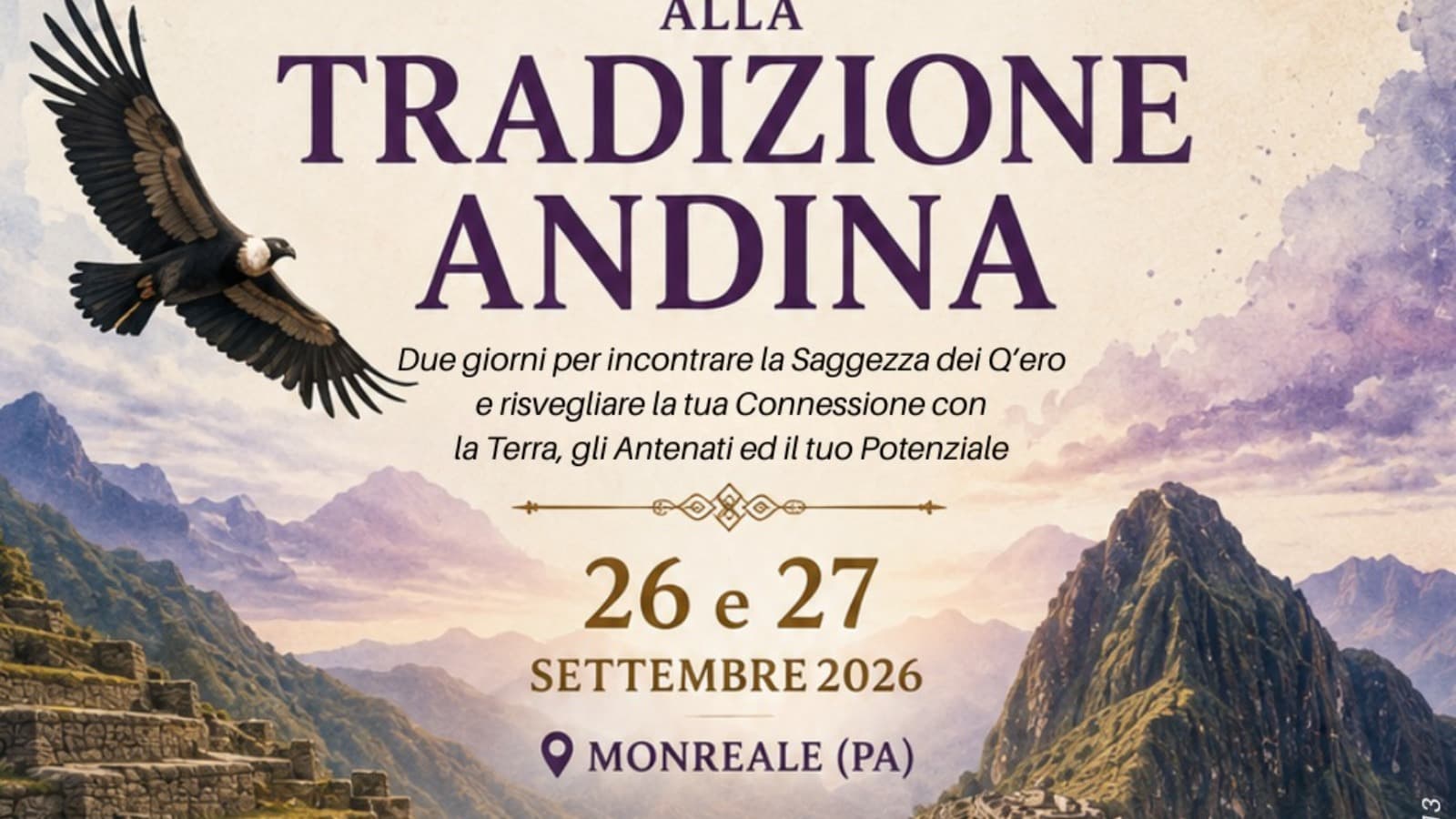 Seminario di iniziazione alla tradizione Andina