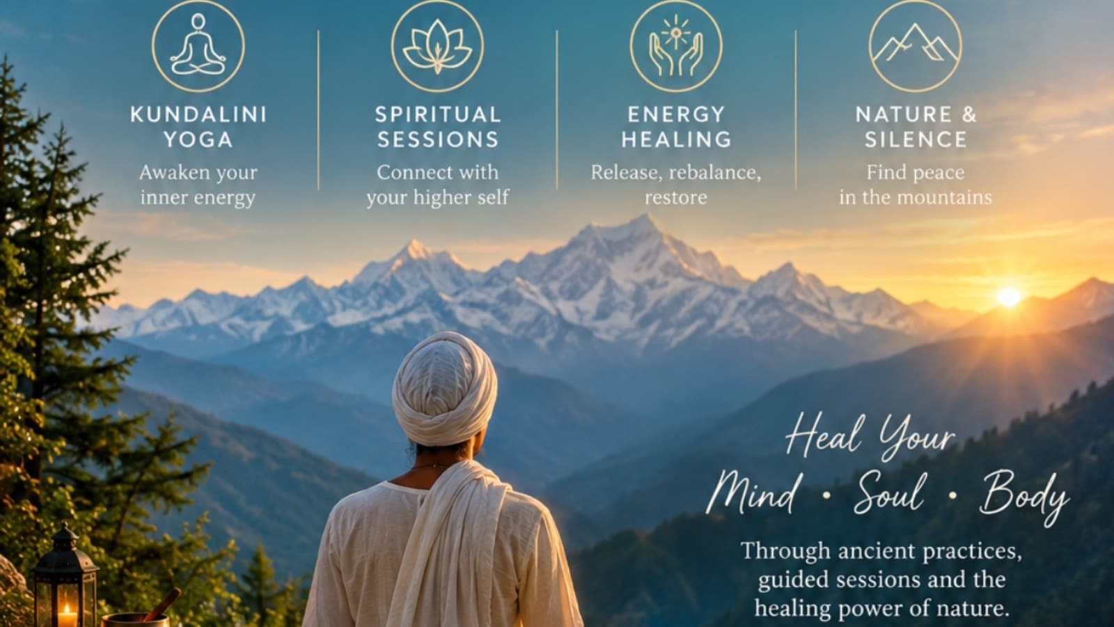 Wellness retreat in Himalayas