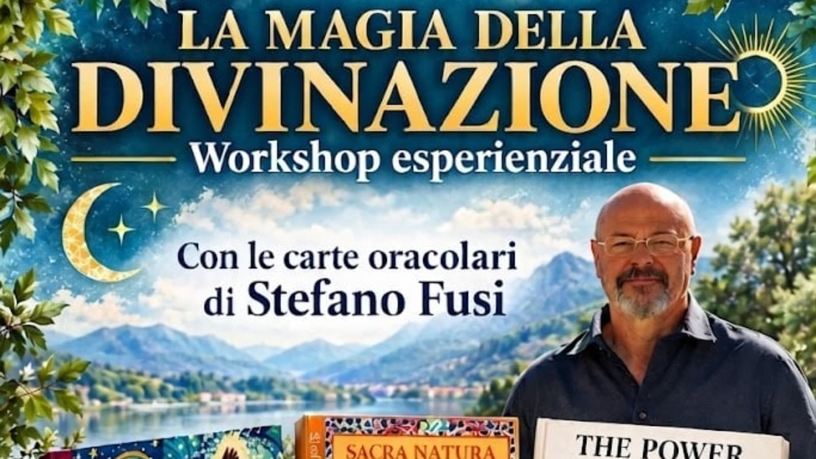 La magia della divinazione con Stefano Fusi in collaborazione con Nirava Dainotto