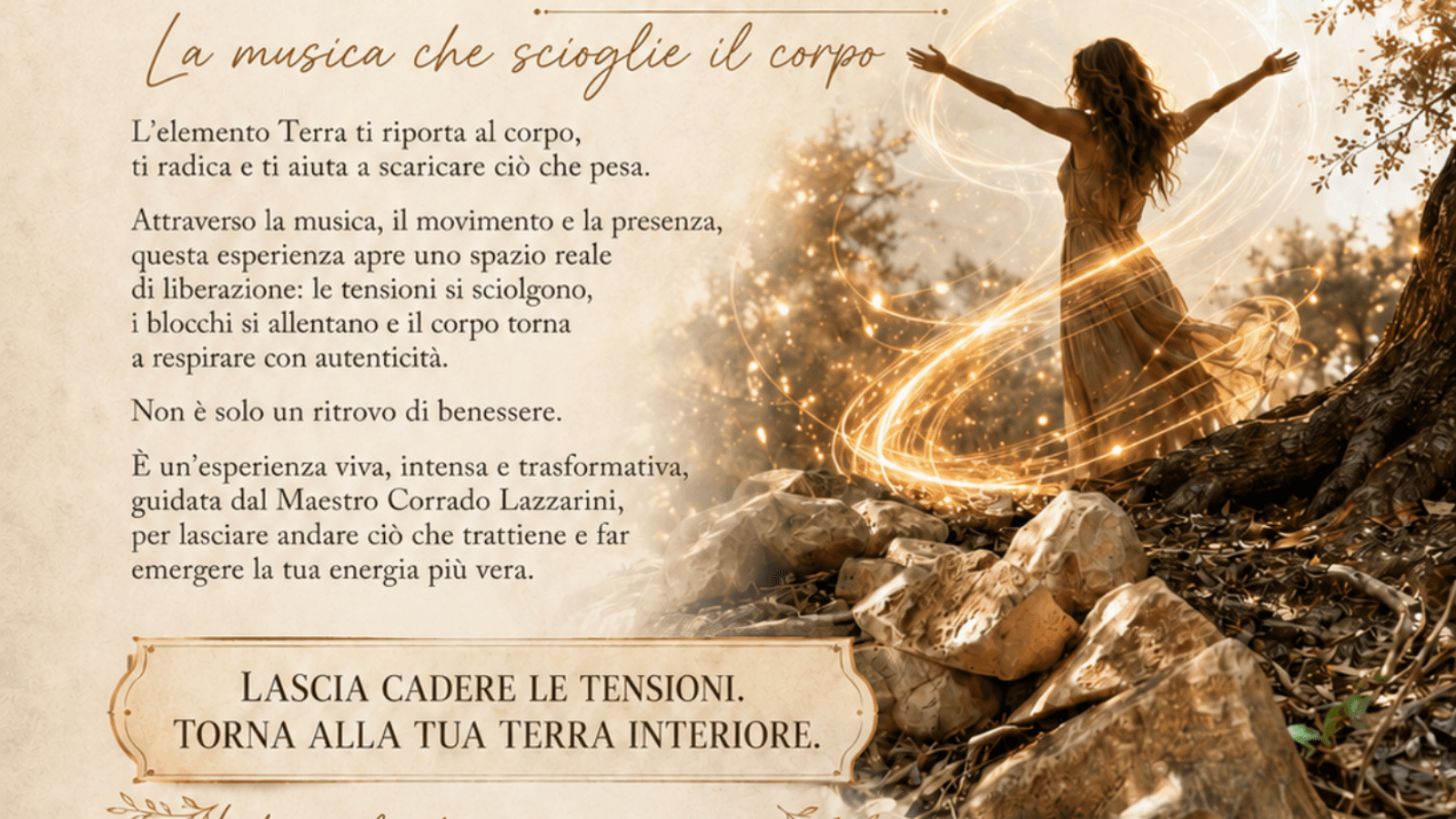 Mercoledì Sensoriali: Danza Sacra dell'Elemento Terra