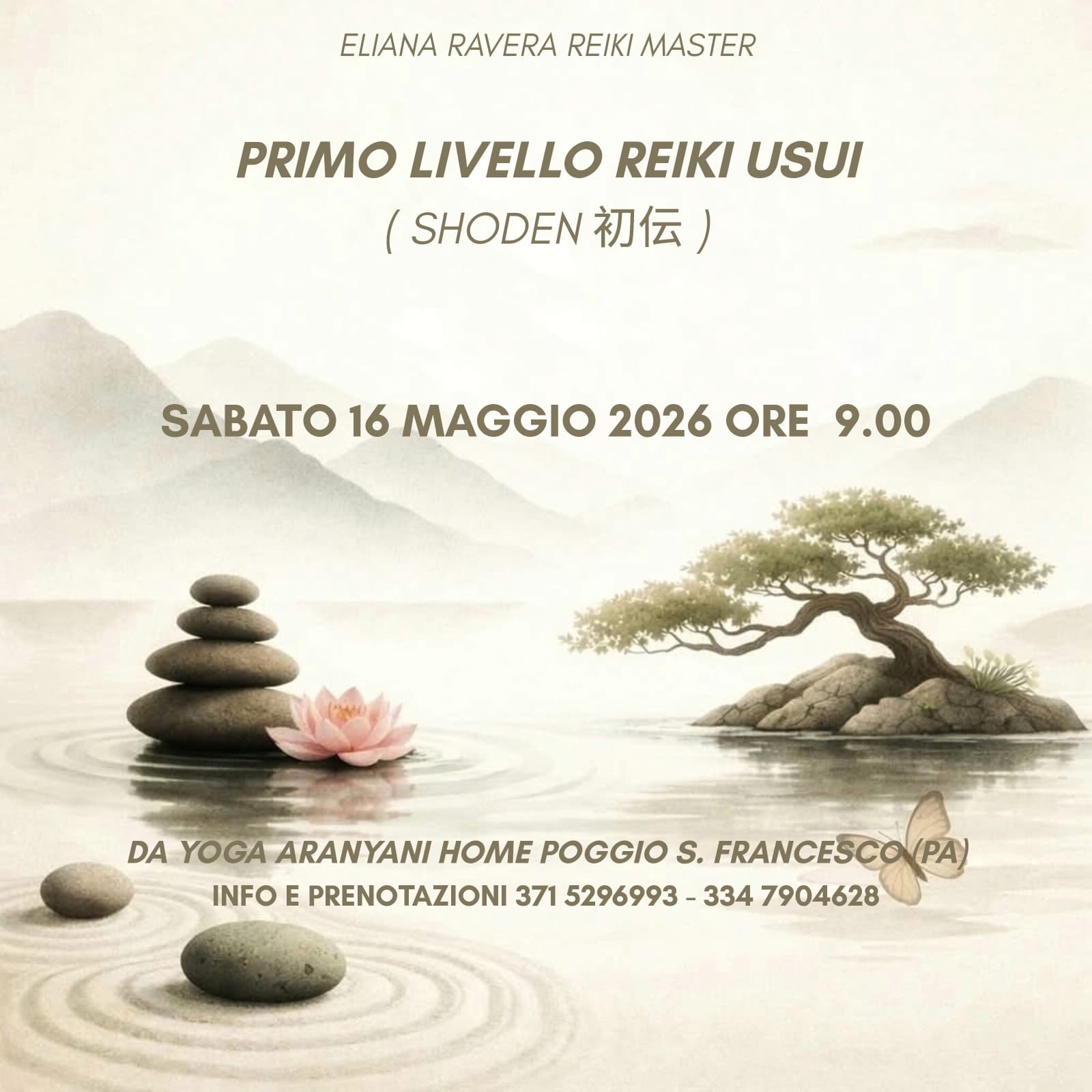 🌱 REIKI METODO ORIGINALE DEL DOTT. MIKAO USUI - PRIMO LIVELLO 🌱