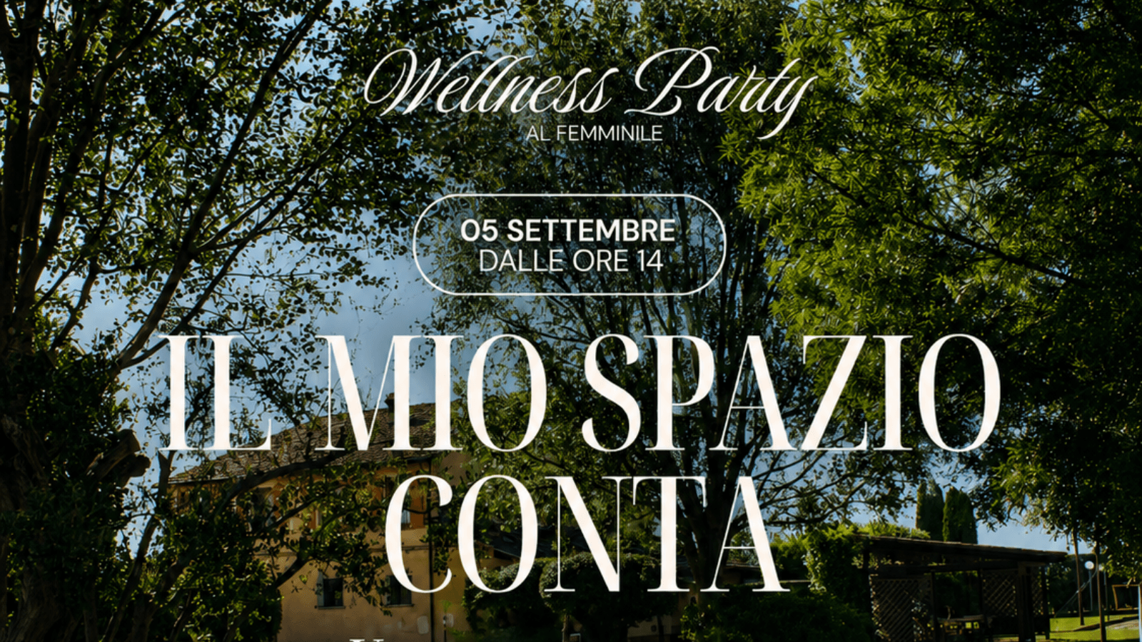 Wellness Party al femminile — IL MIO SPAZIO CONTA