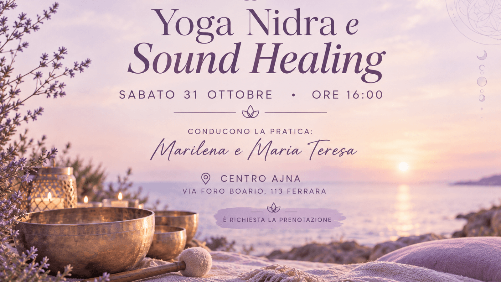 Yoga Nidra e Sound Healing