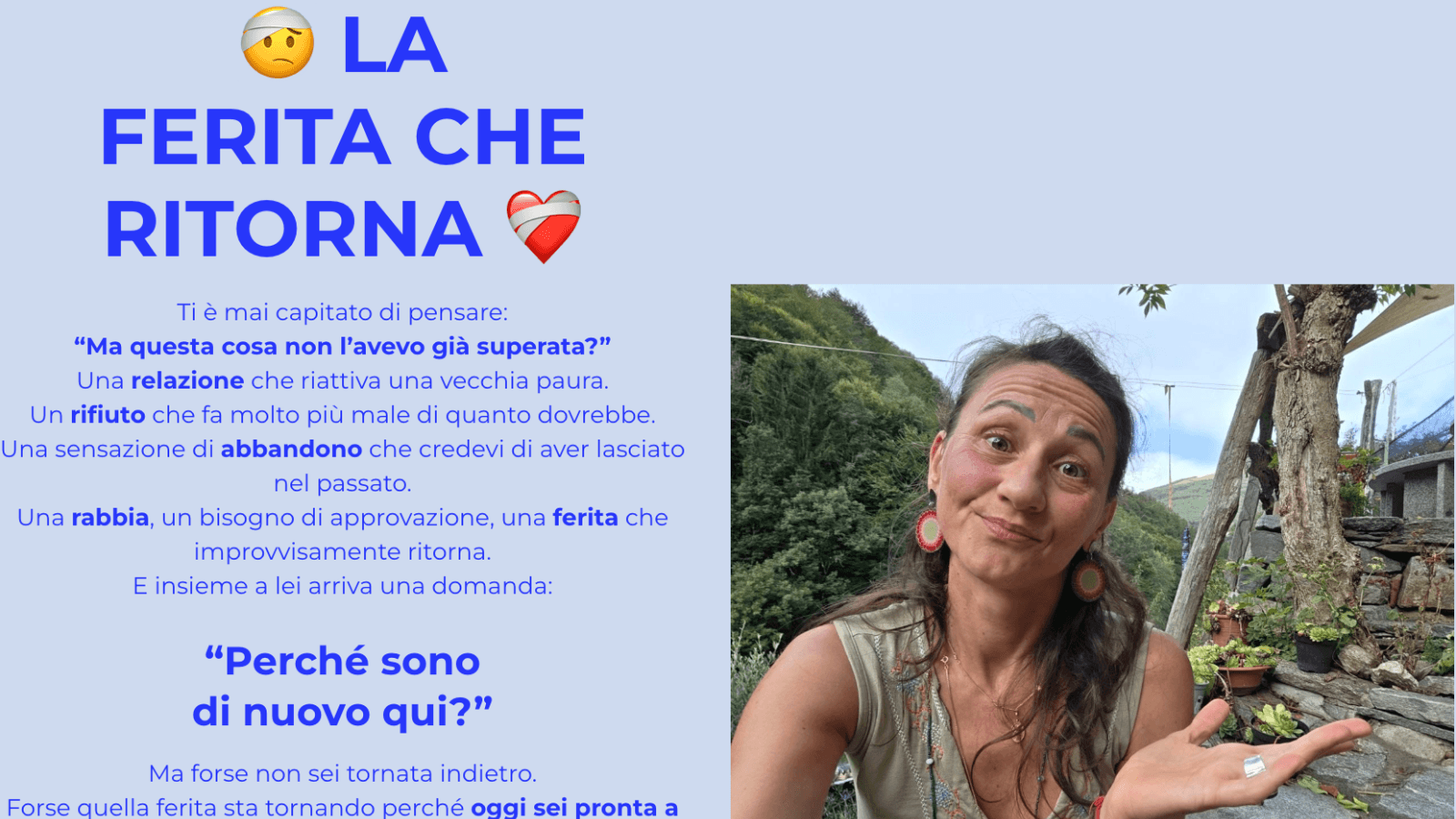 ❤️🩹 LA FERITA CHE RITORNA ✨ Webinar astrologico gratuito