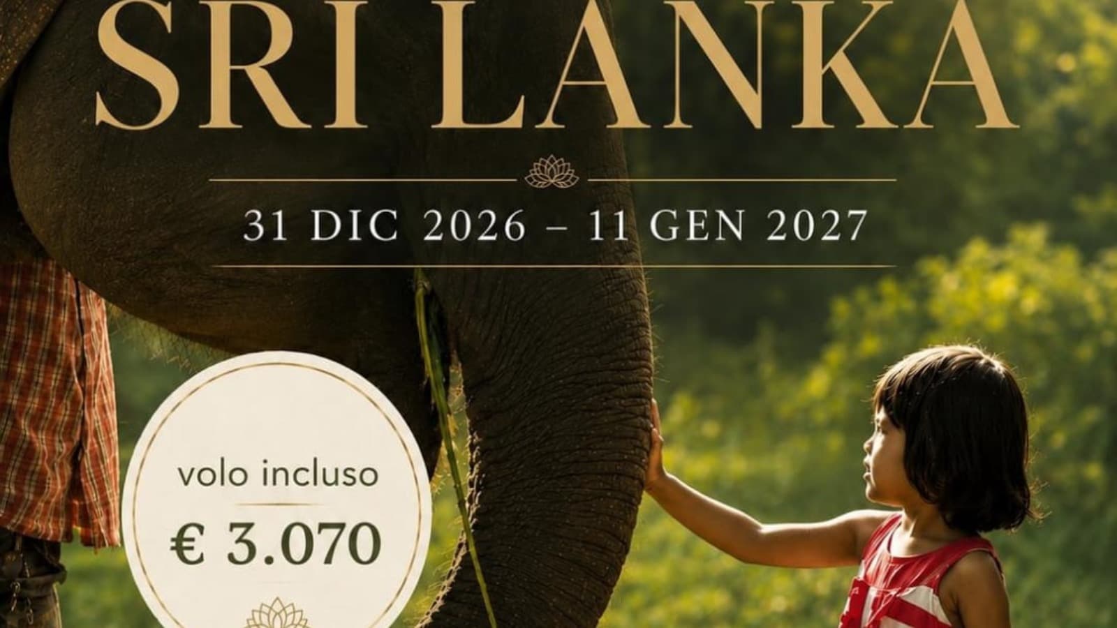 CELEBRA IL NUOVO ANNO IN SRI LANKA