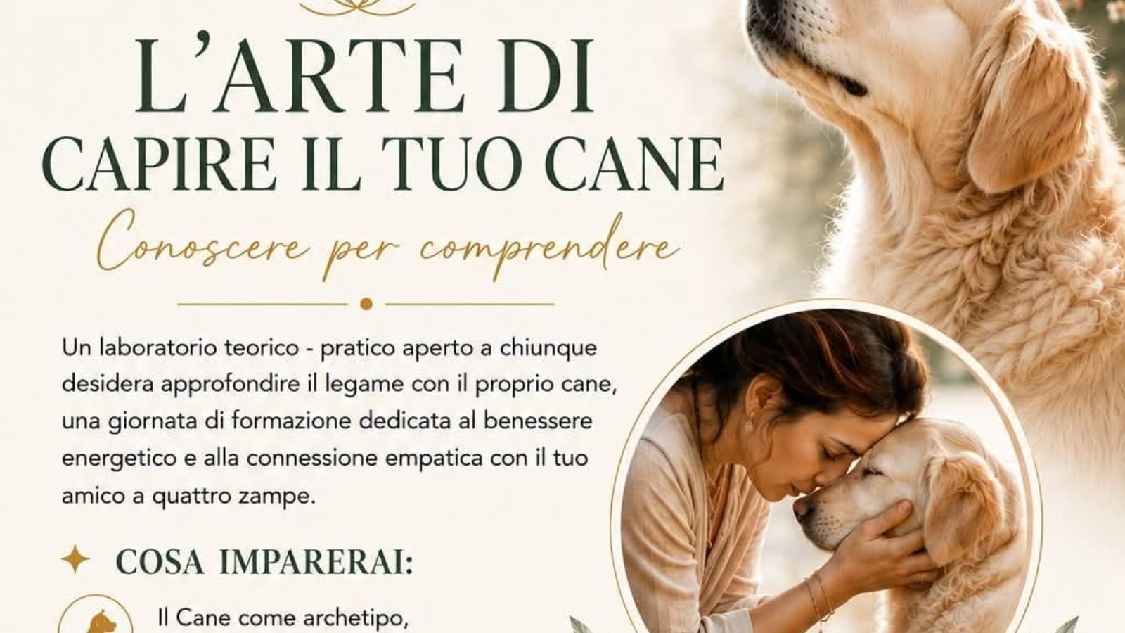 L’ARTE DI CAPIRE IL TUO CANE _ Conoscere per comprendere