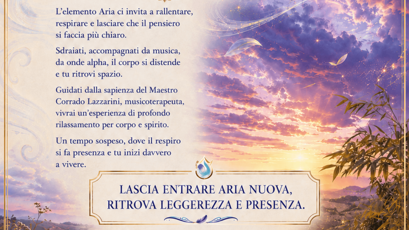 I Mercoledì Sensoriali: L'Essenza dell'Aria