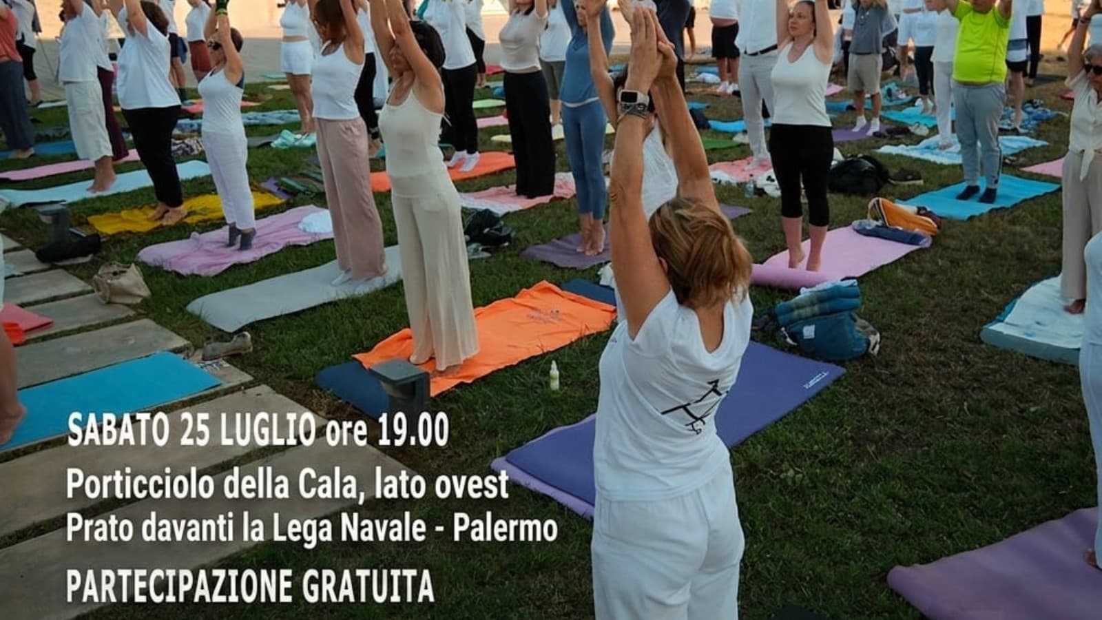 YOGA all'Aperto - 25 Luglio - Sessione gratuita