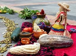 Ofrenda a la Pachamama
